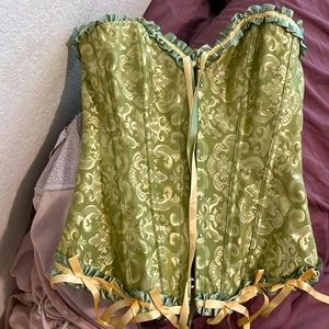 Lime Green Small Women’s Corset